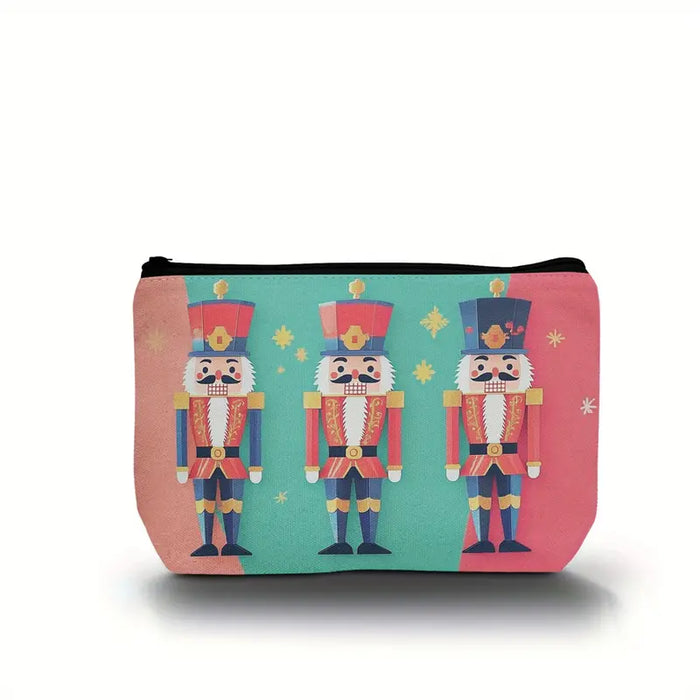 Nutcracker Soldiers Makeup Bag