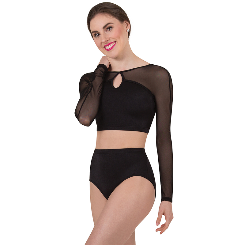 Ballet crop top online