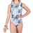 DNA - Adult Full Out Tank Print Leotard- Serene