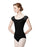 Lulli - Adult Cap Sleeve Leotard Bronya - Black