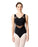 Lulli - Adult Mesh Inserts Tank Leotard Giovanna - Black