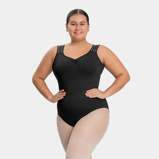 SoDanca - This is Me - Adult  Curvy Tank Leotard with Mesh Back Regular