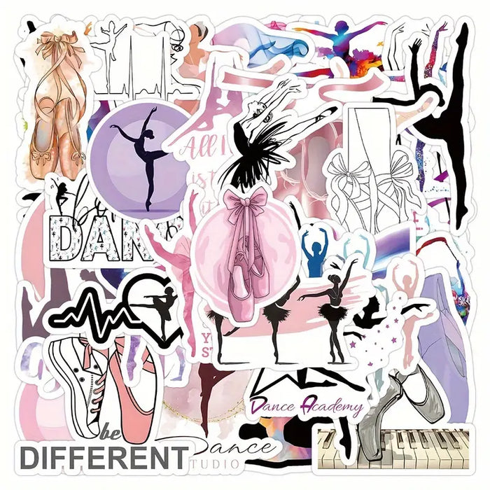 Assorted Dance Stickers  - 3/$5