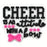 Jibbitz Cheer Attitude With a Bow