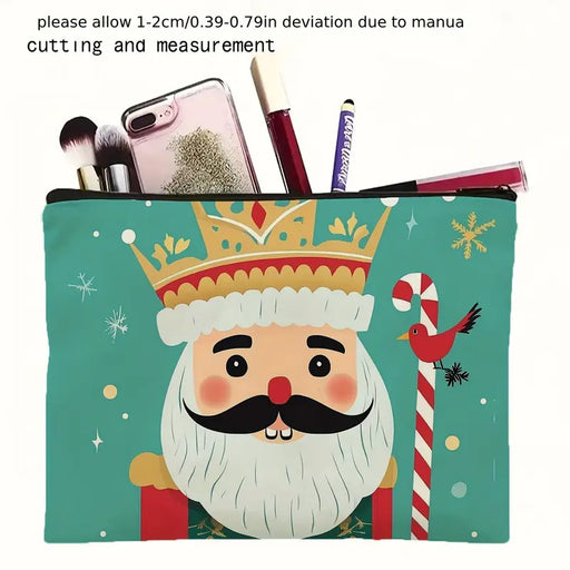 Nutcracker King Makeup Bag