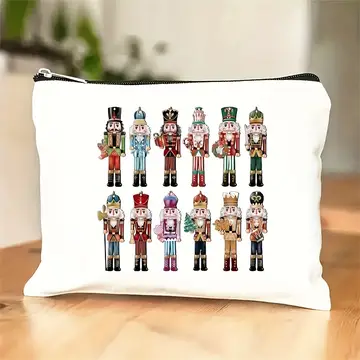 Multiple Nutcrackers Makeup Bag