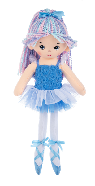 16" Tutu Twirls Ballerina - Blue