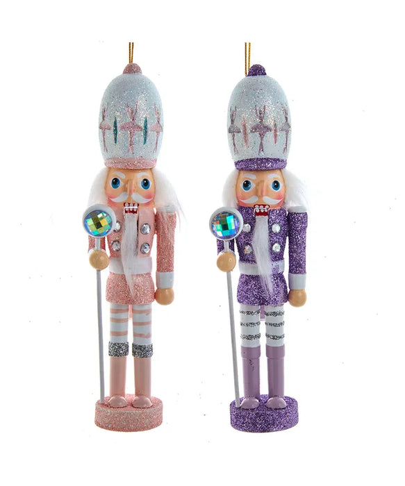 Hollywood Nutcrackers - Ballet Nutcracker Ornament - Pink or Purple